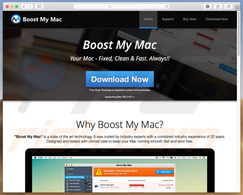 Boost My Mac unwanted application