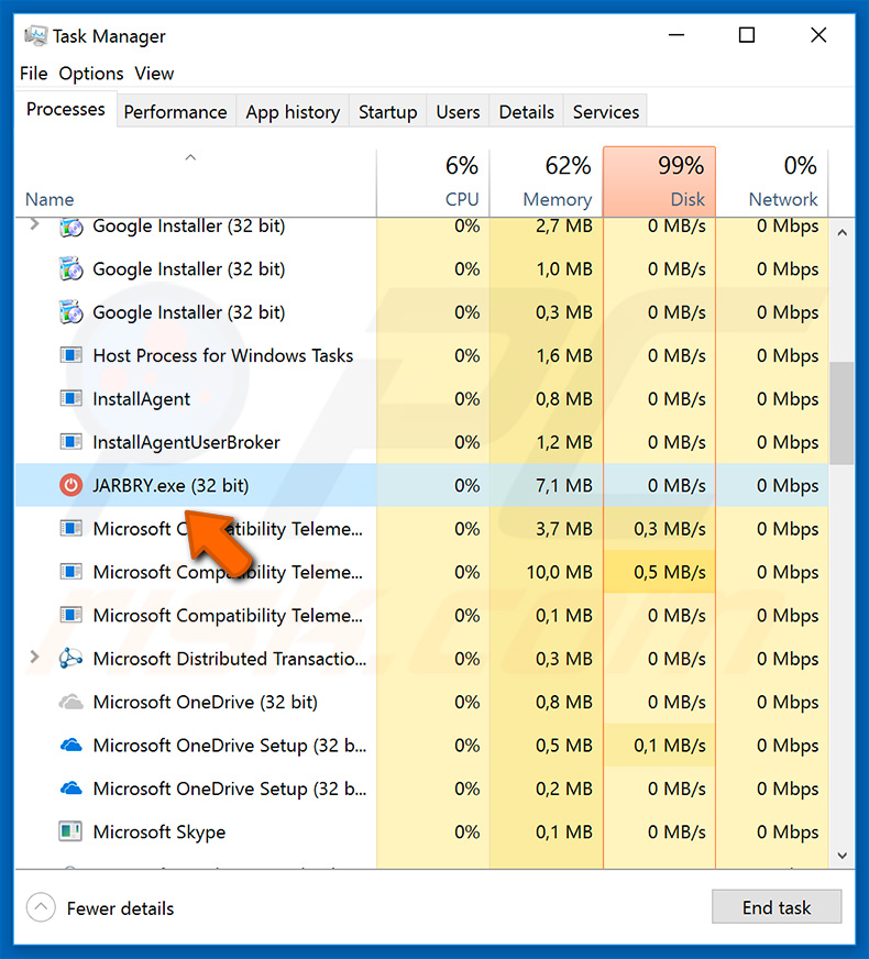 Nymeria malware