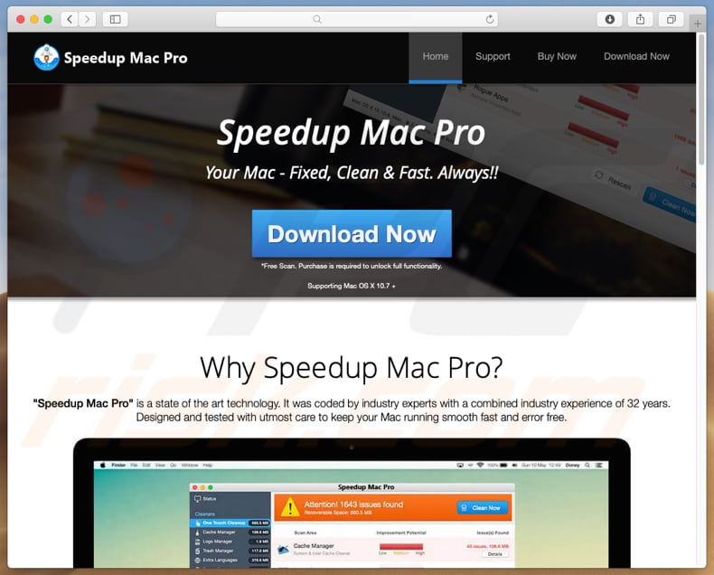 Speedup Mac Pro scam