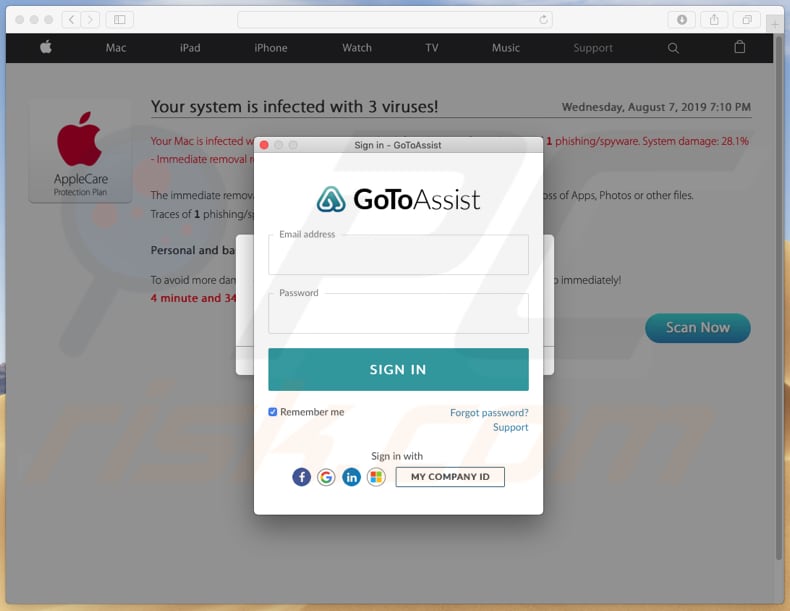 GoToAssist scam scam