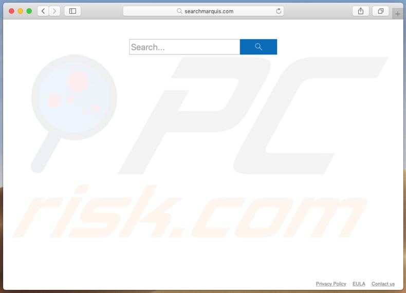 searchmarquis.com Browserentführer auf einem Mac Computer