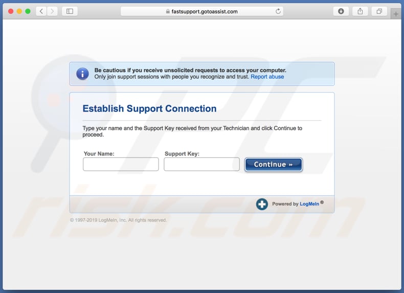 FastSupport remote access platform