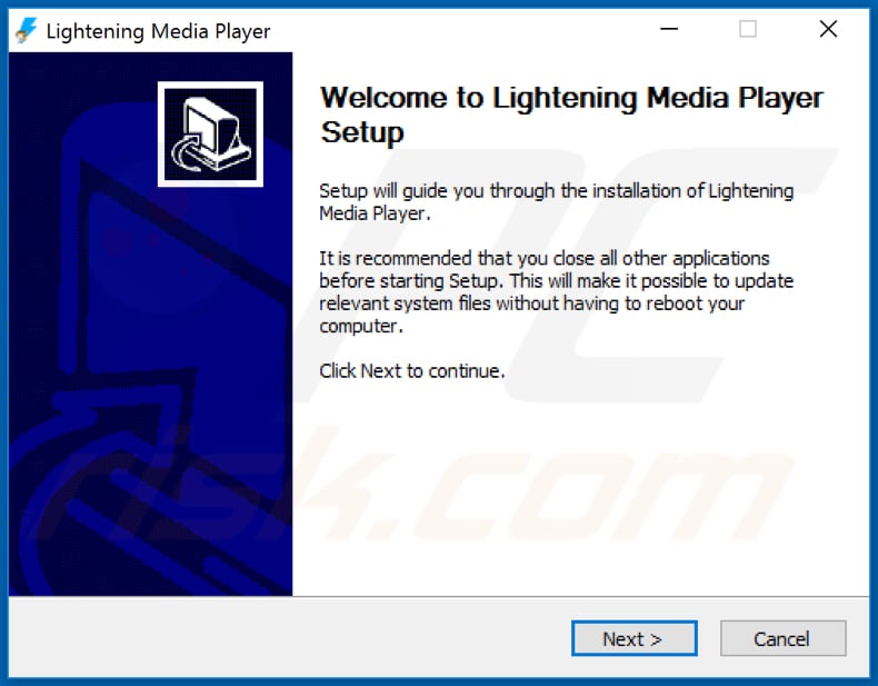 lightening media played offizielles Installationsprogramm