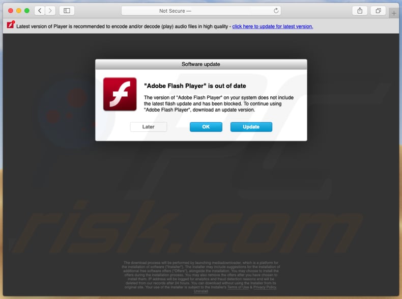 adobe-flash-player-is-out-of-date-scam-homepage