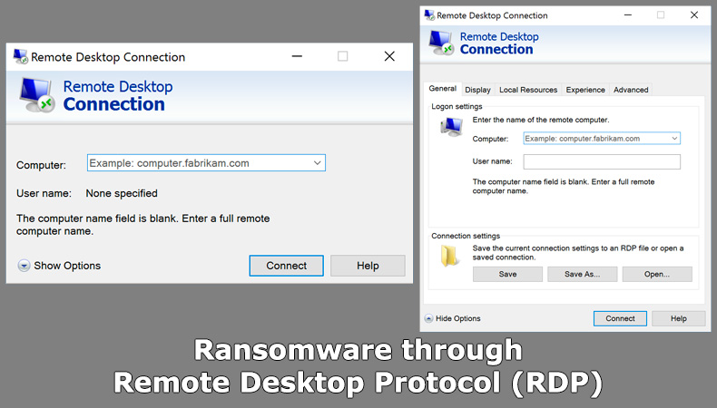 Lösegeld durch das Remote Desktop Protocol (RDP)