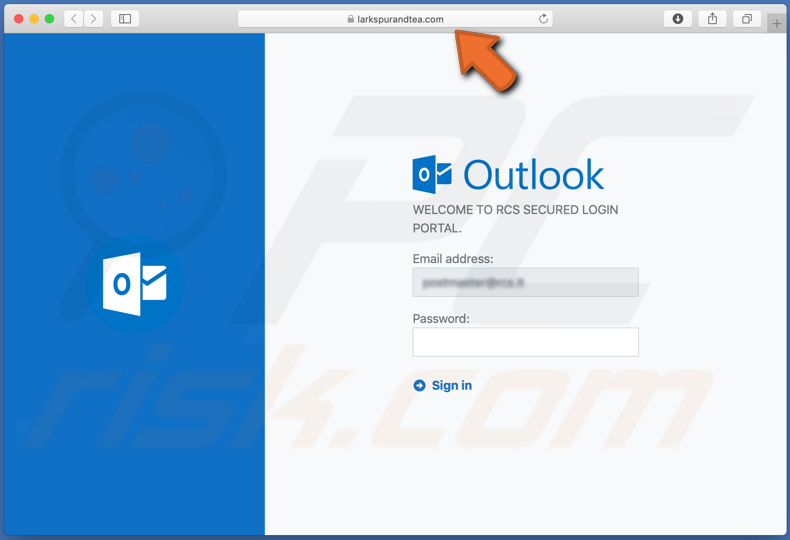 mail quota falsche Outlook Seite