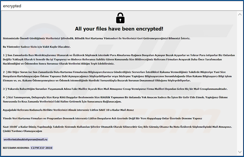 Eight Ransomware türkisch info.hta