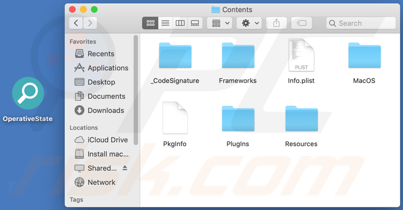 operativestate adware contents folder
