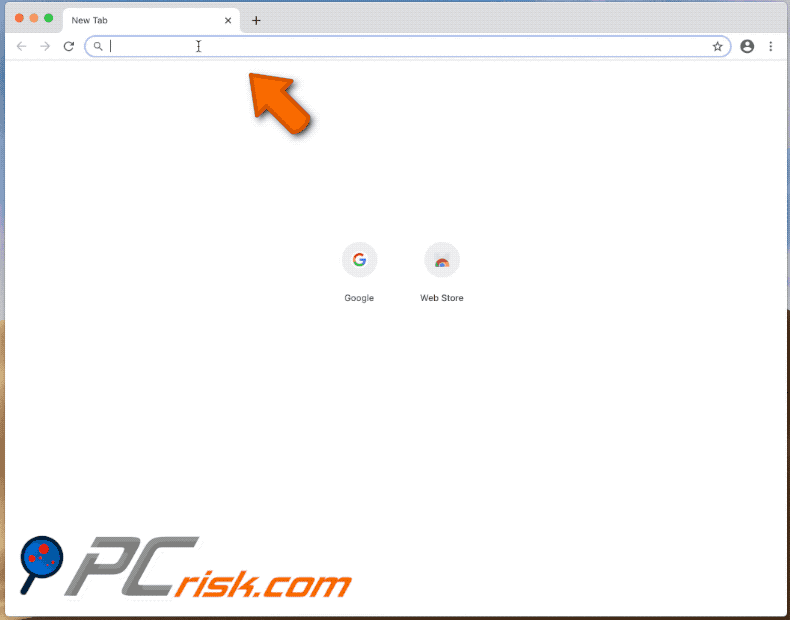 search.standartanalog.com browser hijacker on a Mac computer (GIF)