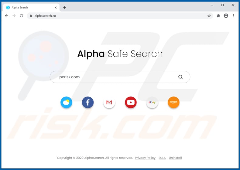 alphasearch.co Browserentführer