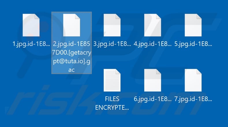 Von Gac Ransomware verschlüsselte Dateien (.gac Erweiterung)