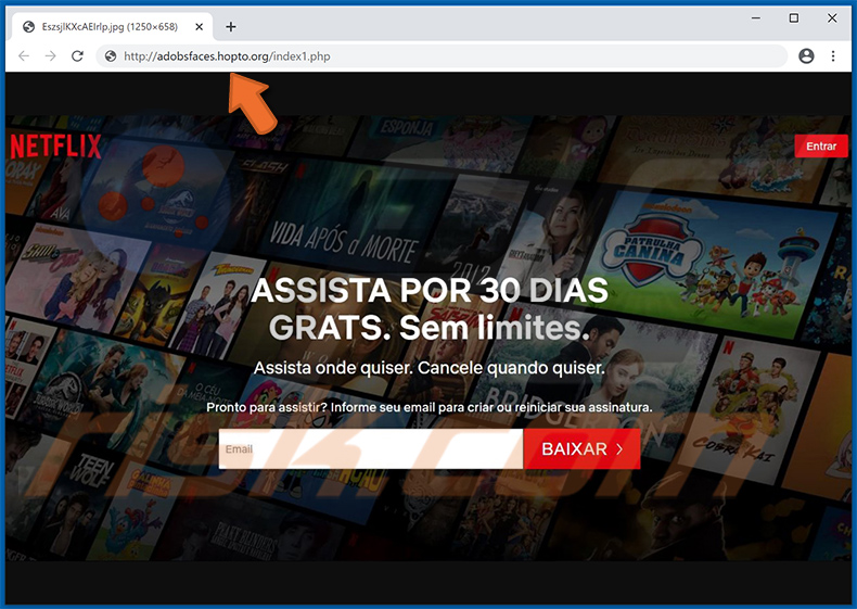 Fake Netflix Webseite verbreitet den Grandoreiro Trojaner