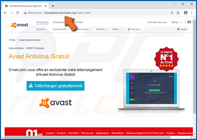 Fake Avast Webseite verbreitet den Grandoreiro Trojaner
