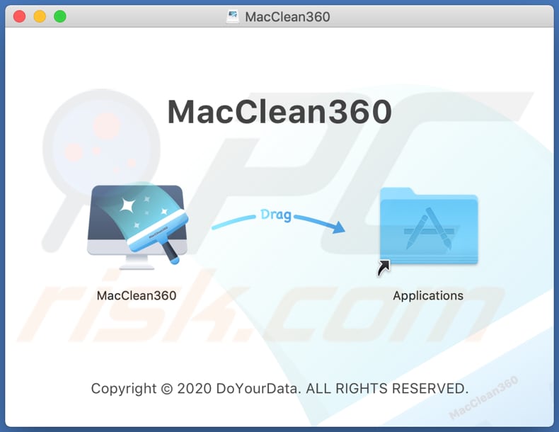 Installationseinrichtung der MacClean360 PUA