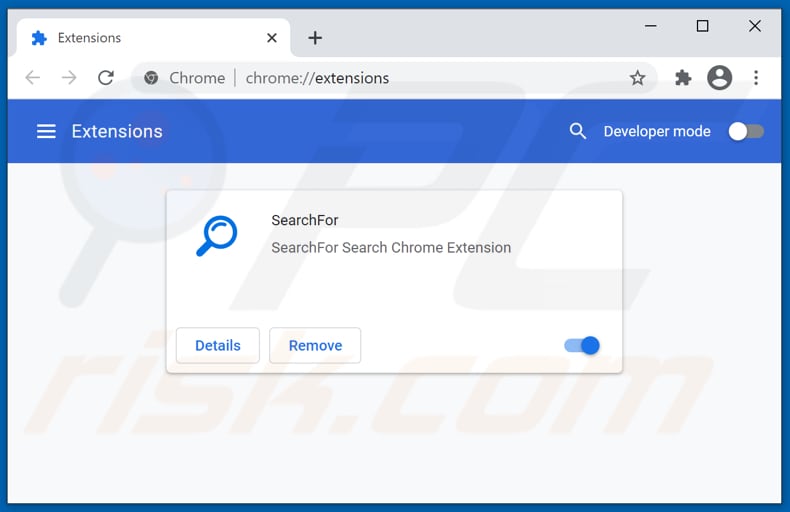 Mit searchfor.cc verwandte Google Chrome Erweiterungen