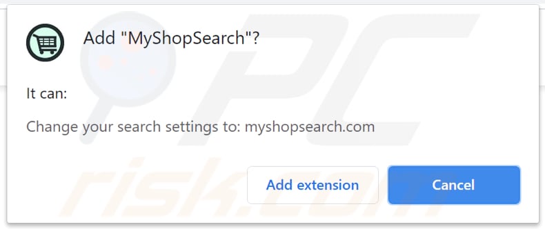 myshopsearch.com Browserentführer
