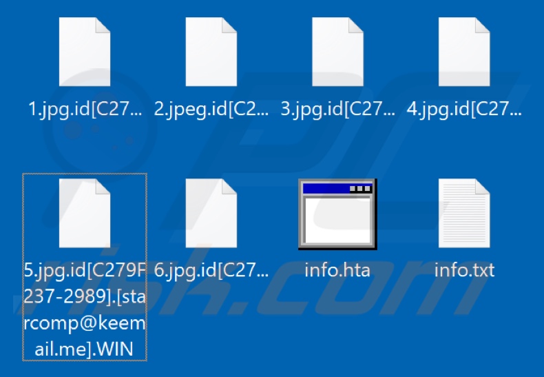 Von WIN Ransomware verschlüsselte Datei (.WIN Erweiterung)