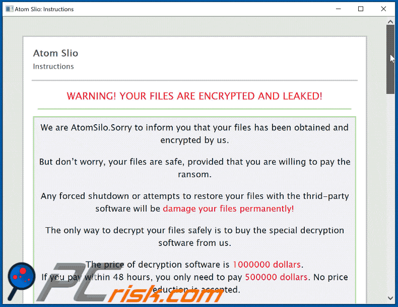 atomsilo Ransomware Lösegeldmitteilung README-FILE-#COMPUTER-NAME#-#CREATION-TIME#.hta in gif image