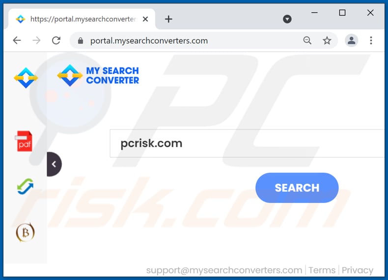 mysearchconverters.com Browserentführer