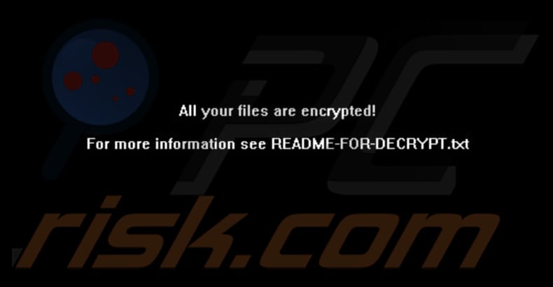 Diavol Ransomware Desktop-Hintergrund