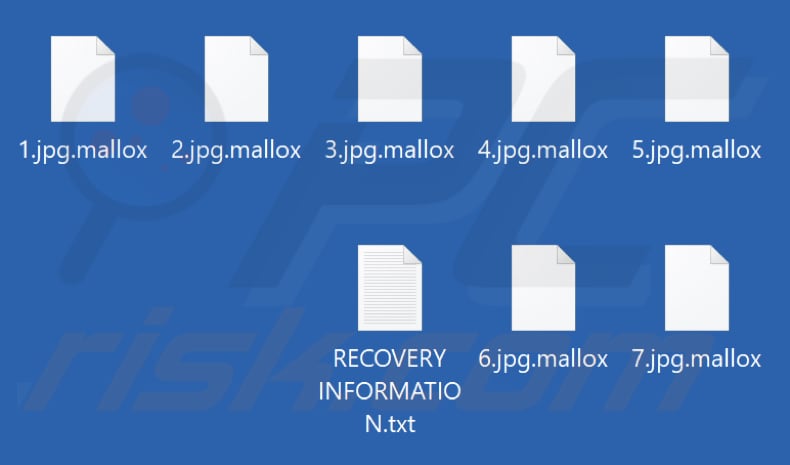 Von Mallox Ransomware verschlüsselte Dateien (.mallox Erweiterung)