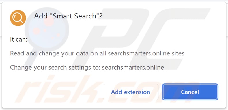searchsmarters.online Browserentführer
