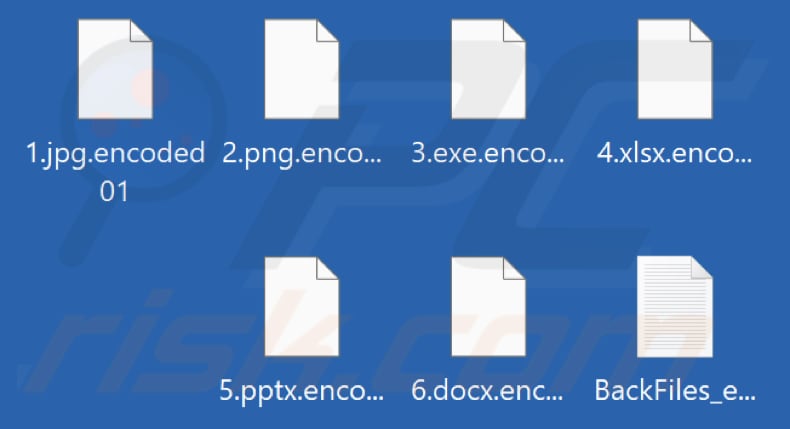 Von Encoded01 Ransomware verschlüsselte Dateien (.encoded01 Erweiterung)