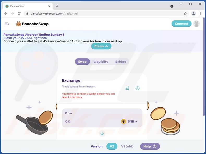 PancakeSwap AirDrop Betrug