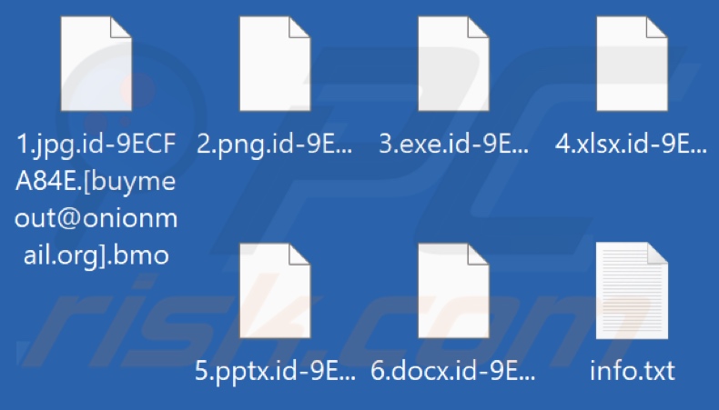 Von Bmo Ransomware verschlüsselte Dateien (.bmo Erweiterung)