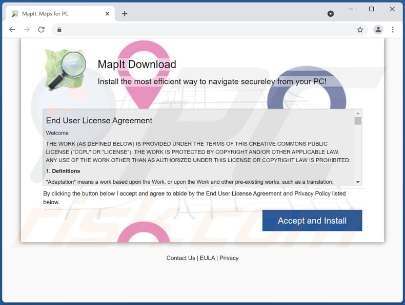 mapit Adware Downloadseite