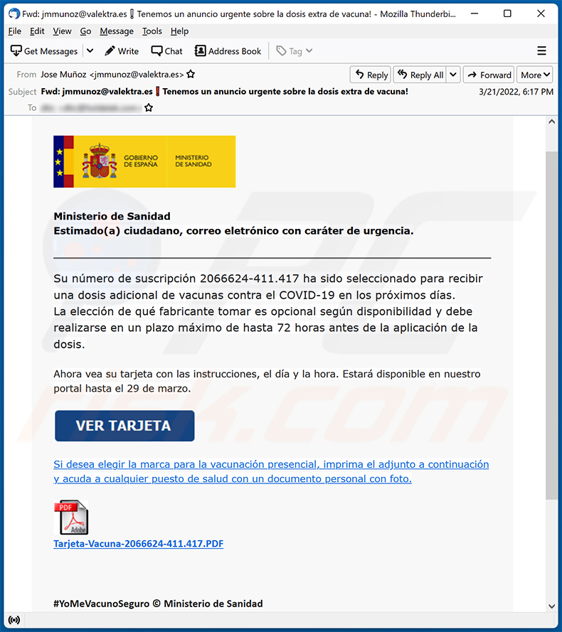 Mekotio Trojaner-verbreitende Spam-E-Mail  (2022-04-13)