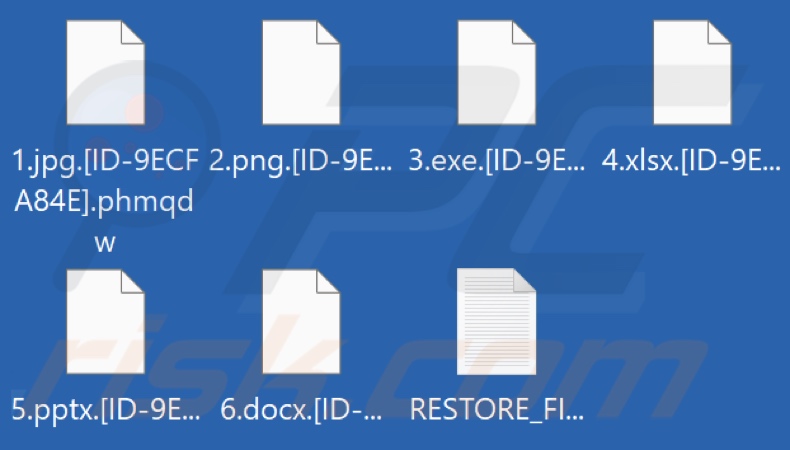 Von Phmqdw Ransomware verschlüsselte Dateien (.phmqdw Erweiterung)
