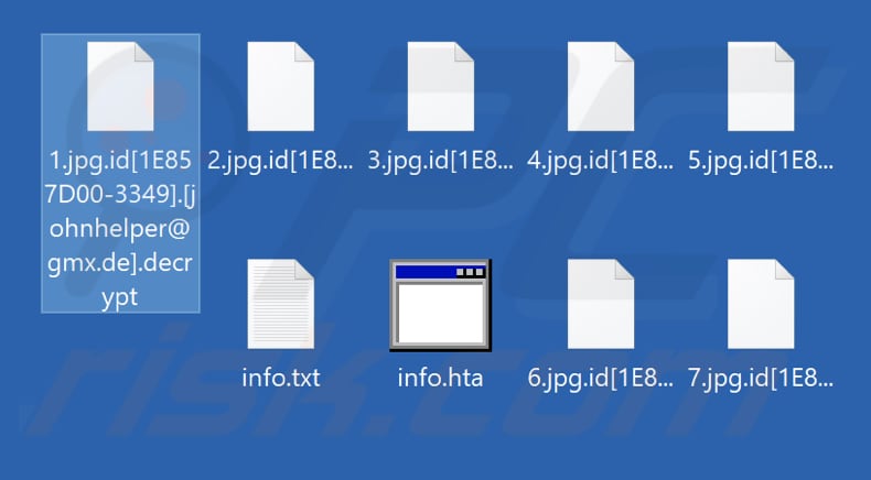 Von Decrypt Ransomware verschlüsselte Dateien (.decrypt Erweiterung)