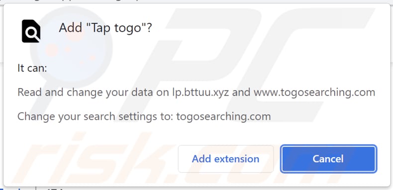togosearching.com Browserentführer