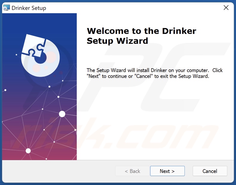 Drinker Adware Installationsprogramm