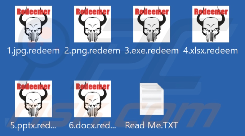 Von Redeemer 2.0 Ransomware verschlüsselte Dateien (.redeem Erweiterung)