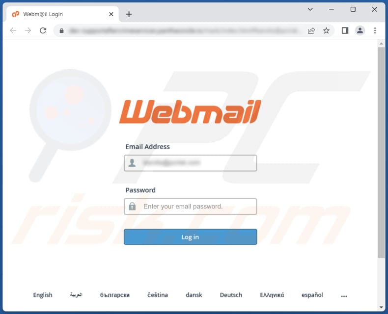 unusual sign-in activity E-Mail Betrug Phishing-Seite