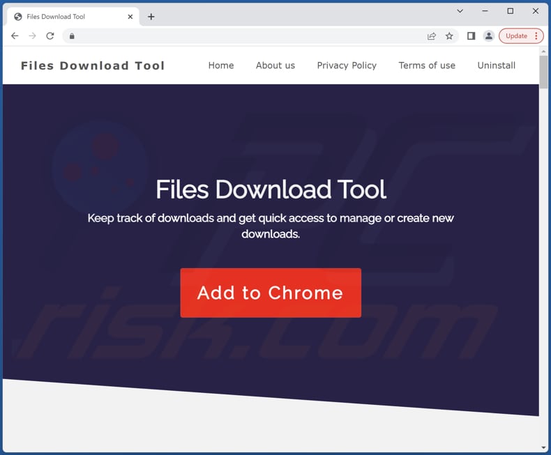 Files Download Tool Adware zweiter Förderer