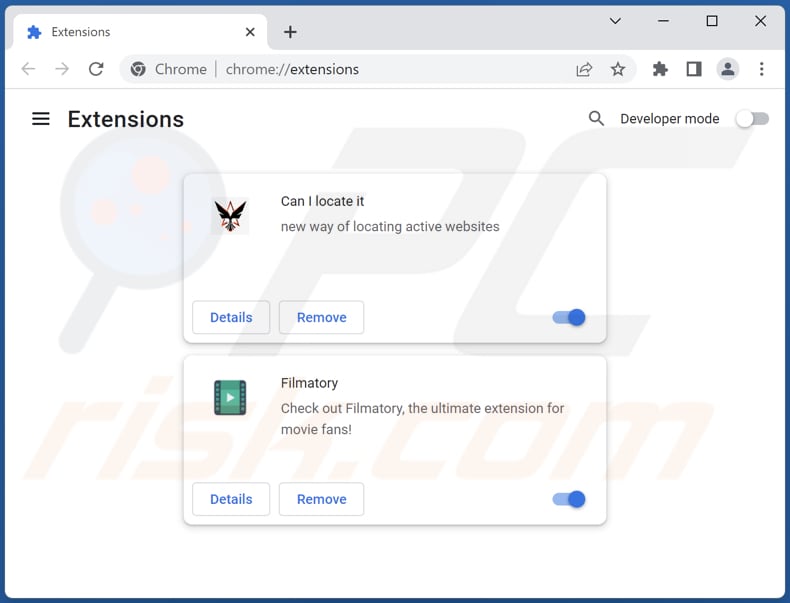 FLB Music Adware von Google Chrome entfernen Schritt 2