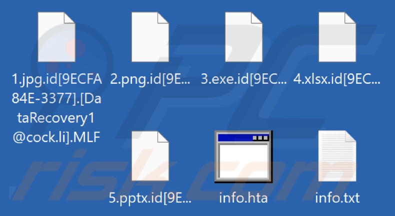 Von MLF Ransomware verschlüsselte Dateien (.MLF Erweiterung)