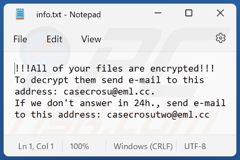 MMXXII Ransomware Textdatei (info.txt)