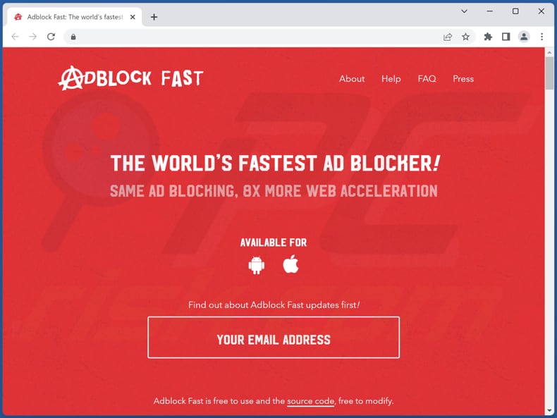 adblock fast Adware offizielle Seite