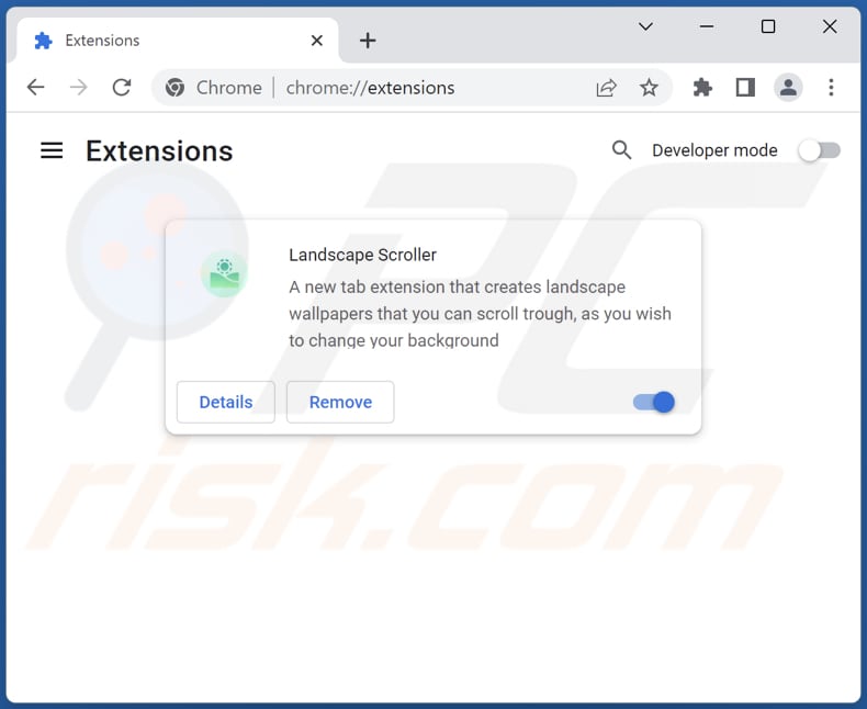 Mit search.landscapescroller.net verwandte Google Chrome Erweiterungen