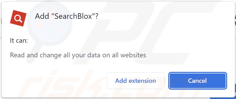 SearchBlox Variante bittet um verschiedene Berechtigungen