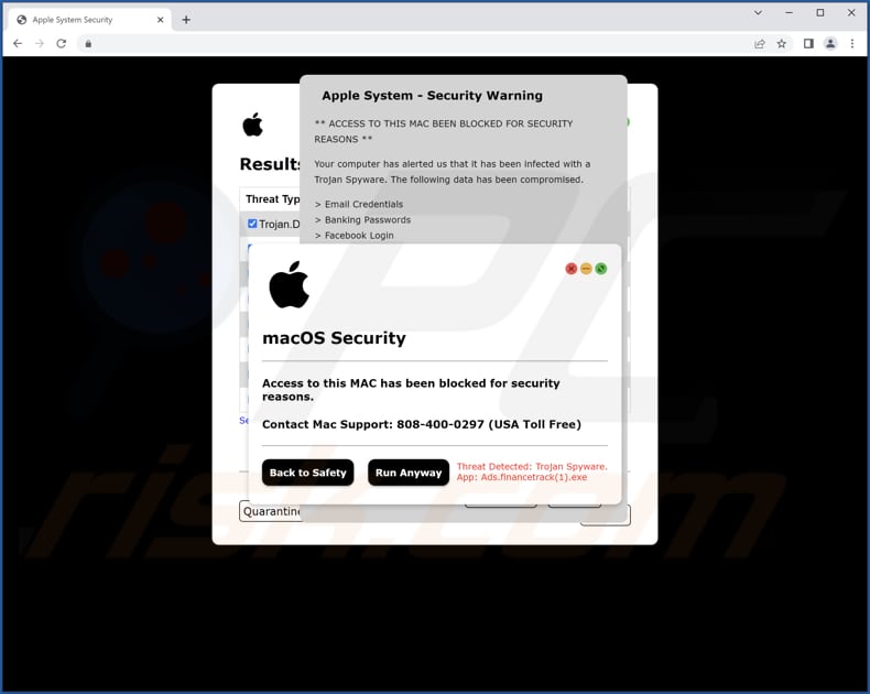 Access To This MAC Has Been Blocked Betrug