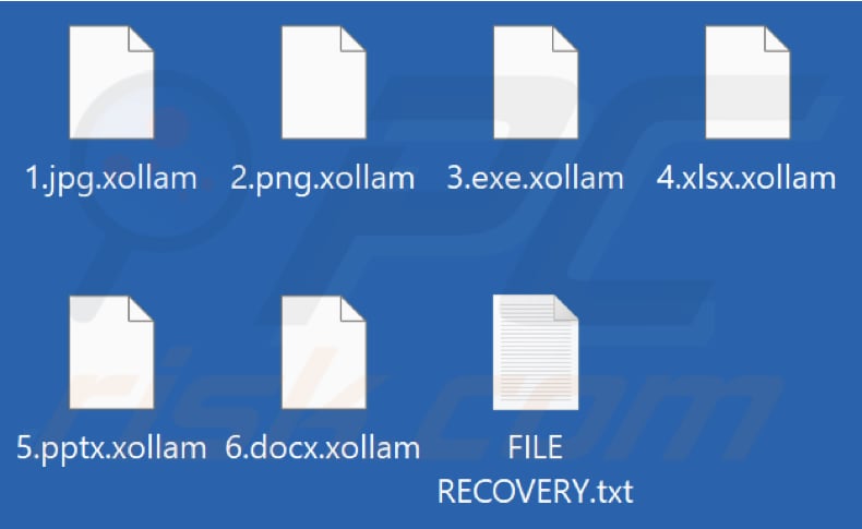 Von Xollam Ransomware verschlüsselte Dateien (.xollam Erweiterung)