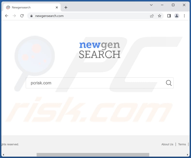 newgensearch.com Browserentführer