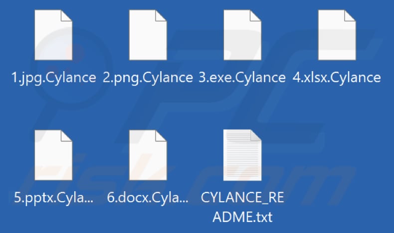 Von Cylance Ransomware verschlüsselte Dateien (.Cylance Erweiterung)