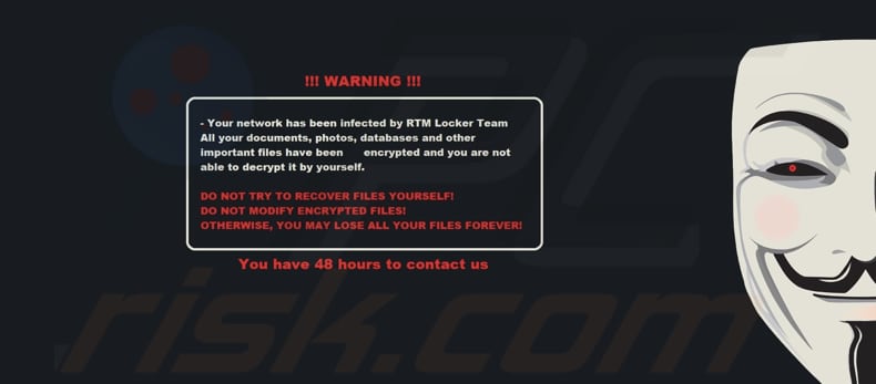 RTM Locker Ransomware Hintergrund