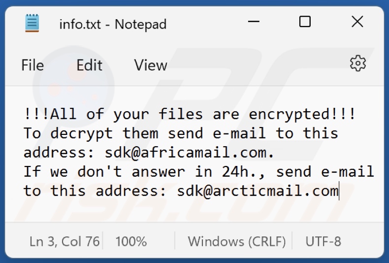 SDK Ransomware Textdatei (info.txt)